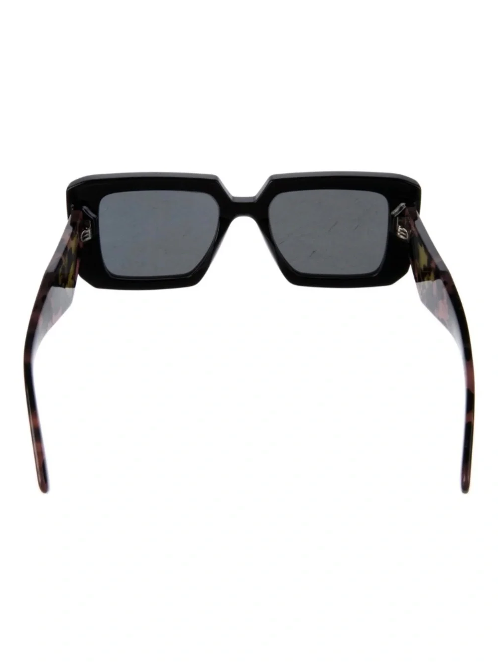 Prada Square Tinted Sunglasses - Black Tortoiseshell